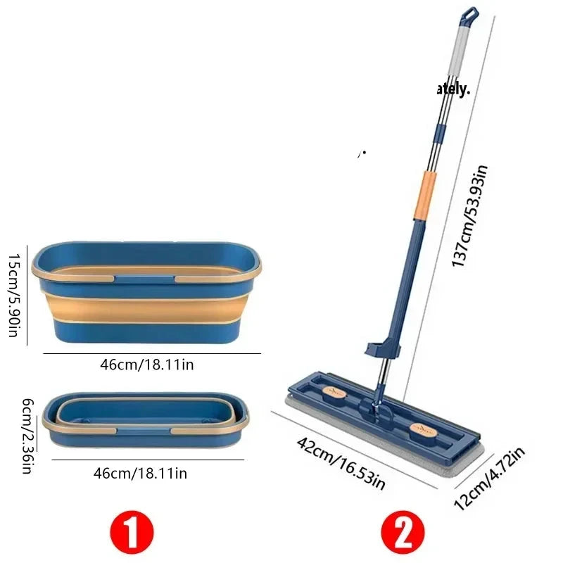 Hands-Free Flat Mop