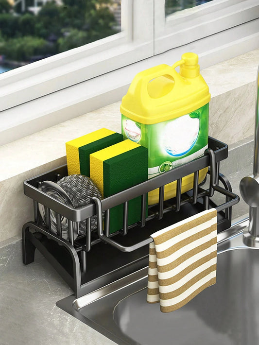 Plastic Dishcloth Sponge Holder Rack