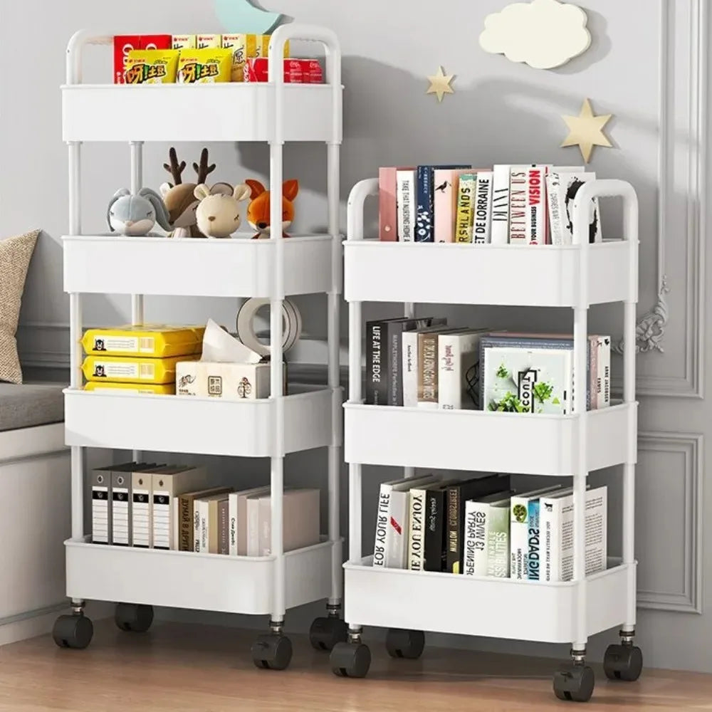 Mobile Multi-Layer Storage Cart