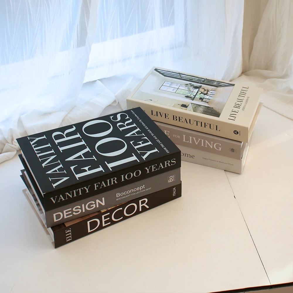 Luxury Fake Books Nordic Decor