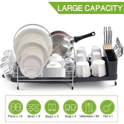 Expandable Stainless Steel Dish