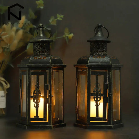 Vintage Nordic Hanging Lantern