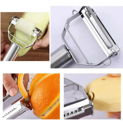 Multifunctional Stainless Steel Peeler