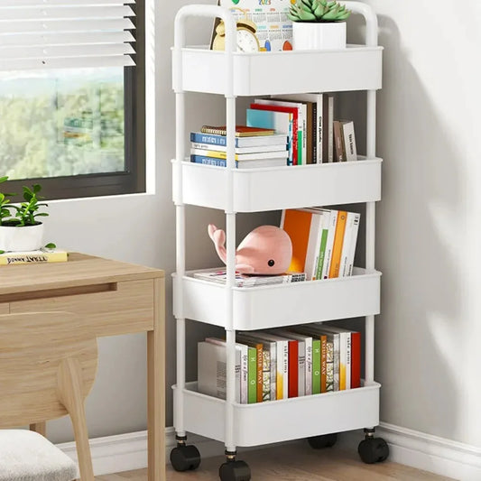 Mobile Multi-Layer Storage Cart